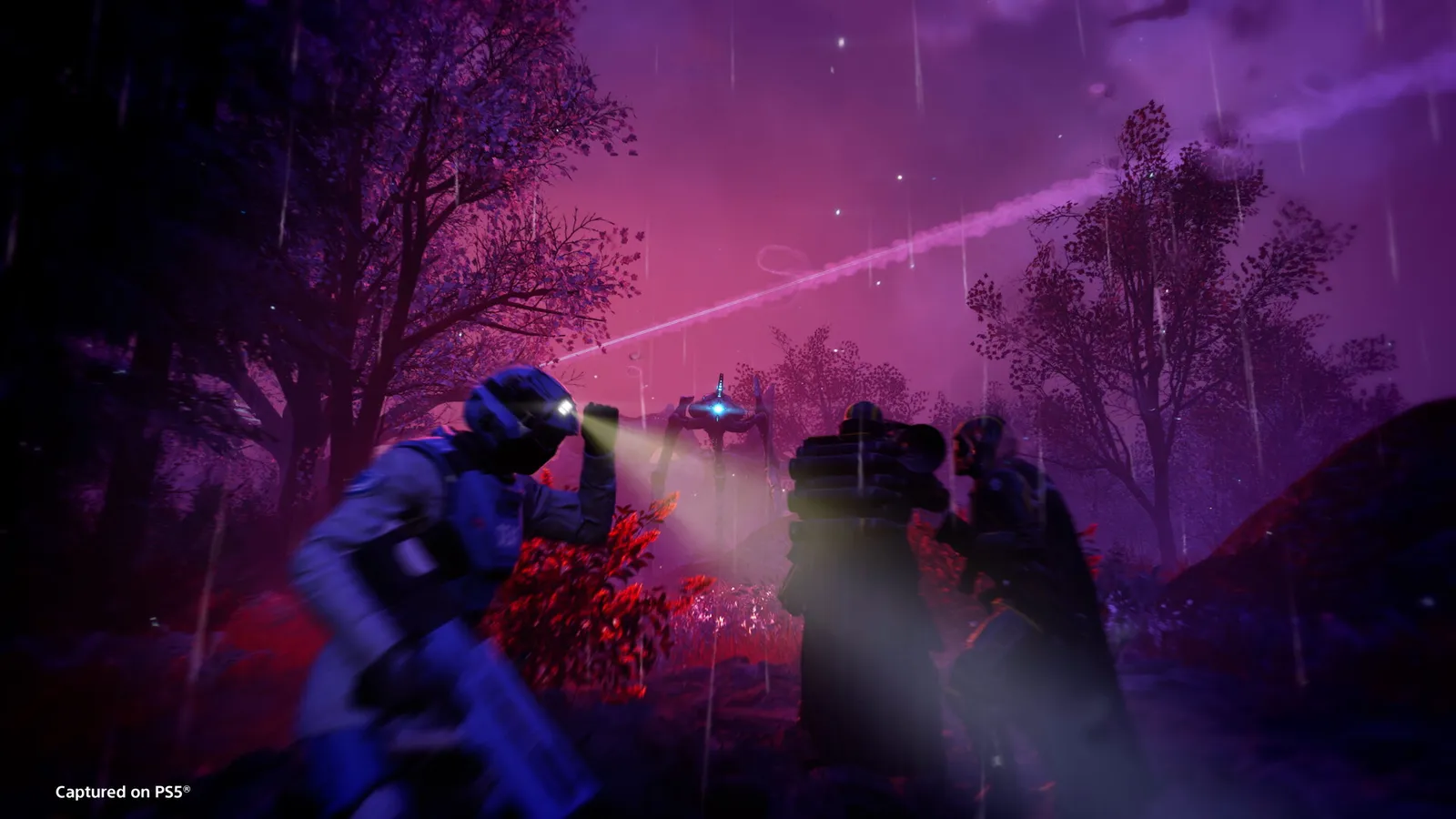 A battle scene at a budget-friendly settings preset