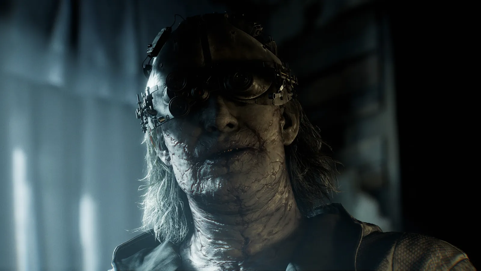 A creature encounter in Resident Evil Requiem